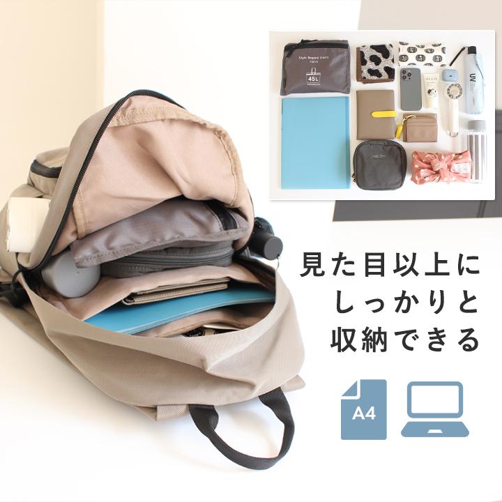 リュック A4 撥水 軽量 大容量 男女兼用 ユニセックス メンズ