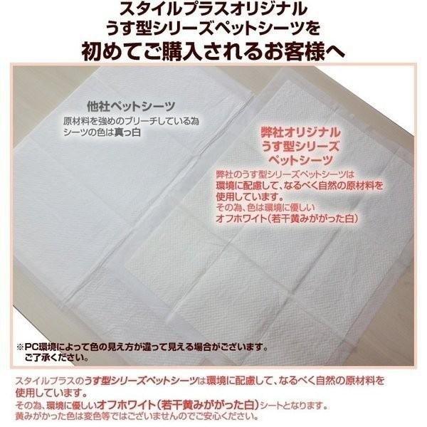 1袋販売　超薄型　ペットシーツ　ハーフ　400枚 | スタイルプラス | 01