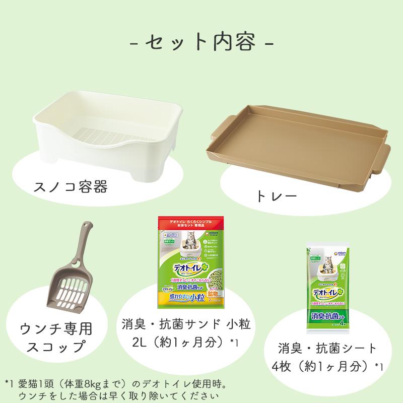 デオトイレ デオトイレ らくらくシンプル本体セット（システムトイレ
