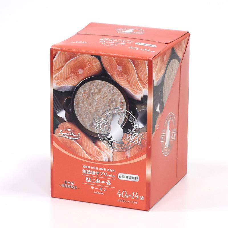 ボール　国産　ねこみ〜る無添加サプリseries SuppleValue5　胃腸健康維持　サーモン　40g x 14袋　猫用　ウェットフード　キャットフード　パウチ　日本産 | ブランド登録なし | 02