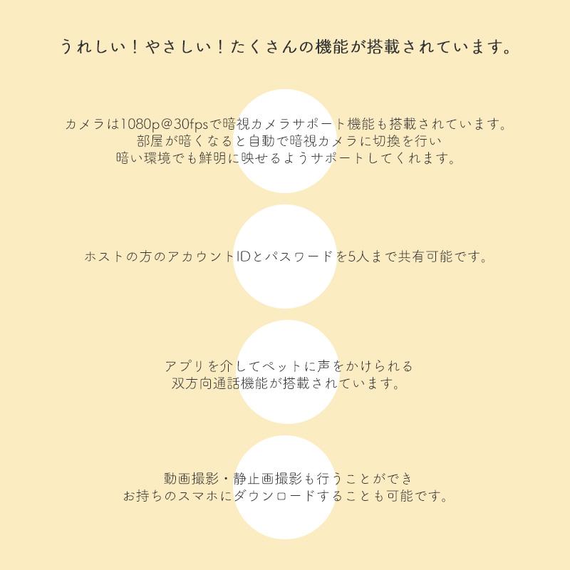 anpet わんにゃん見守り隊 ペットカメラ 見守りカメラ 遠隔操作 iphone