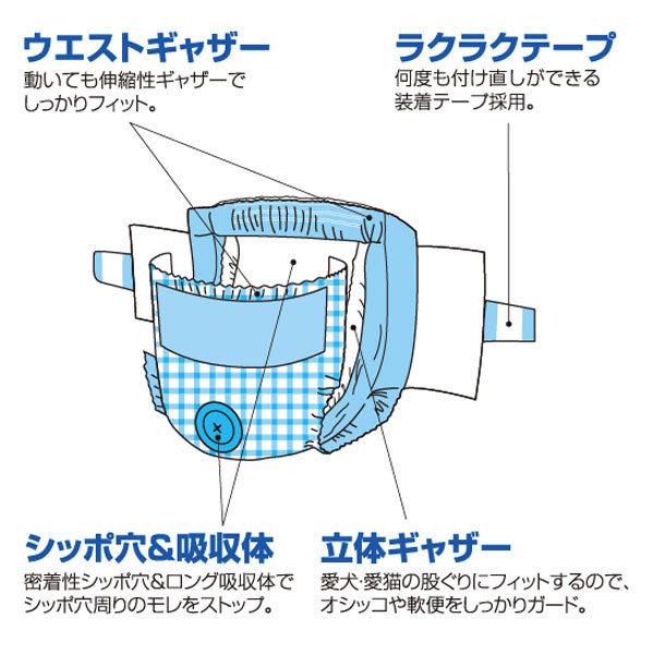 コーチョー ケース ネオ・オムツ SS 32枚×8袋 犬用 猫用 超小型犬