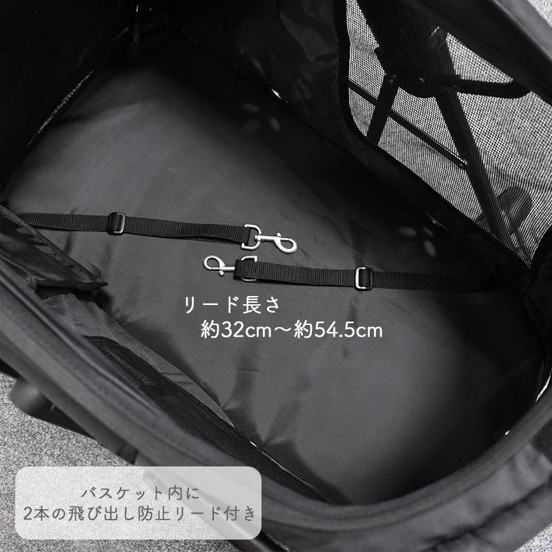 GEX　わんわんカート　中型犬用　モスグリーン　4輪　深型　大きめ　安定走行　折りたたみ　ペットストローラー　ペットカート　お出かけ　緑　ジェックス