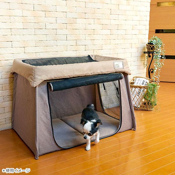 ボンビ　ペットにやさしいソフトサークル　ライトブラウン　幅95cm　犬　猫　ペットサークル　ハウス　シンプル　かわいい　おしゃれ　防災　ボンビアルコン_8