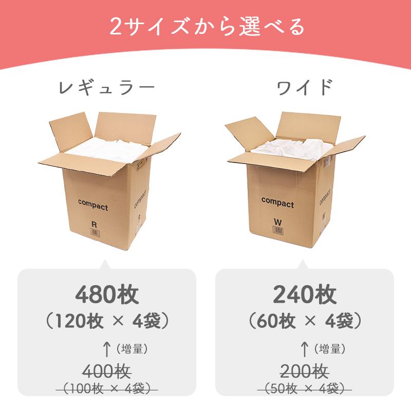 超薄型　ペットシーツ　コンパクト　レギュラー　480枚 （120枚×4袋） ワイド 240枚 （60枚×4袋）　ペットシーツ専門店 スタイルプラス オリジナル | スタイルプラス | 07