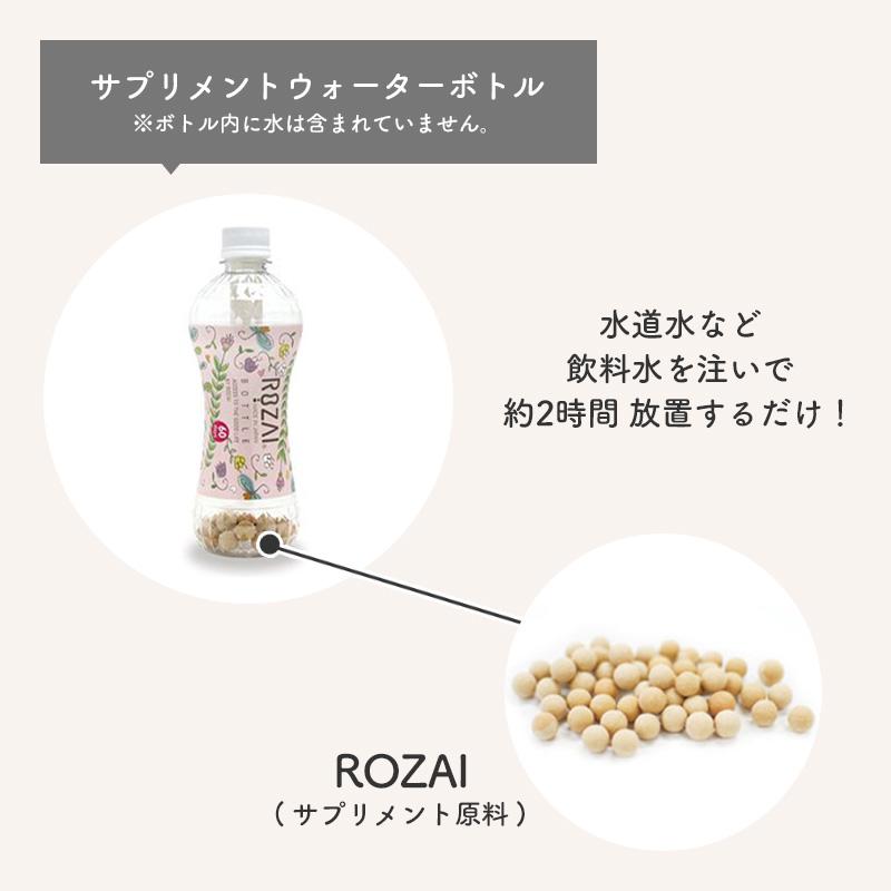 同柄2本セット / ROZAI BOTTLE　ロザイボトル　ペット用　サプリメントウォーターボトル　450mL用　ボトルのみ　水道水を入れて2時間置くだけ　ミネラル補給 | ブランド登録なし | 14