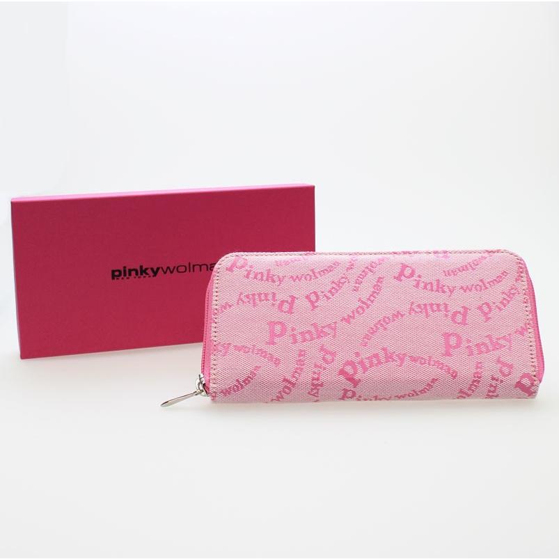 ピンキーウォルマン Pinky wolman Style-F ラウンドファスナー 長財布