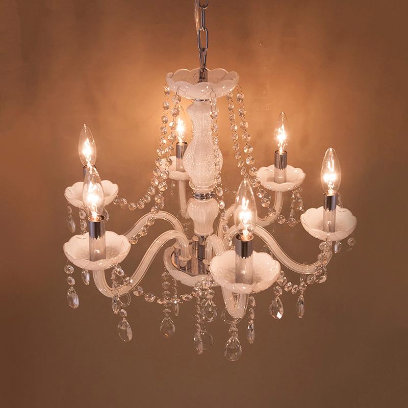 シャンデリア 照明 LED電球対応 アンティーク調 E12/40W水雷型  