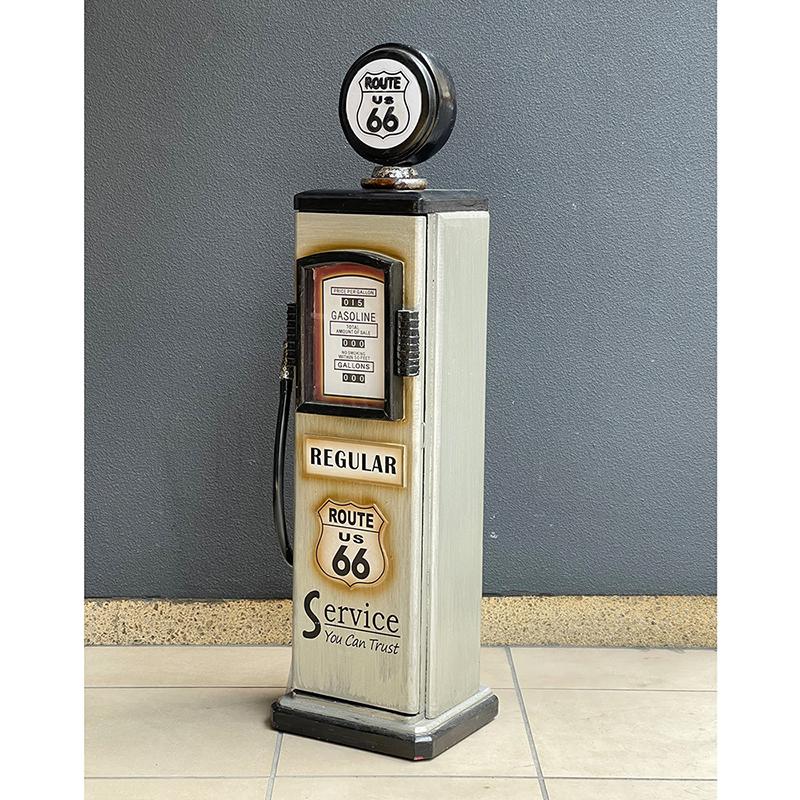 アメリカン雑貨 ガスポンプ ルート66 チェスト 小物入れ アメリカン雑貨 ガスポンプ ルート66 チェスト 小物入れ - メルカリ