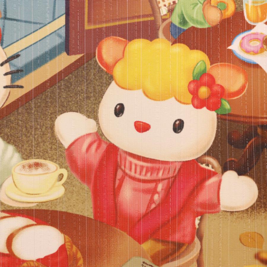 のれん 暖簾 目隠し サンリオ ハローキティ ランドスケープカフェ 85