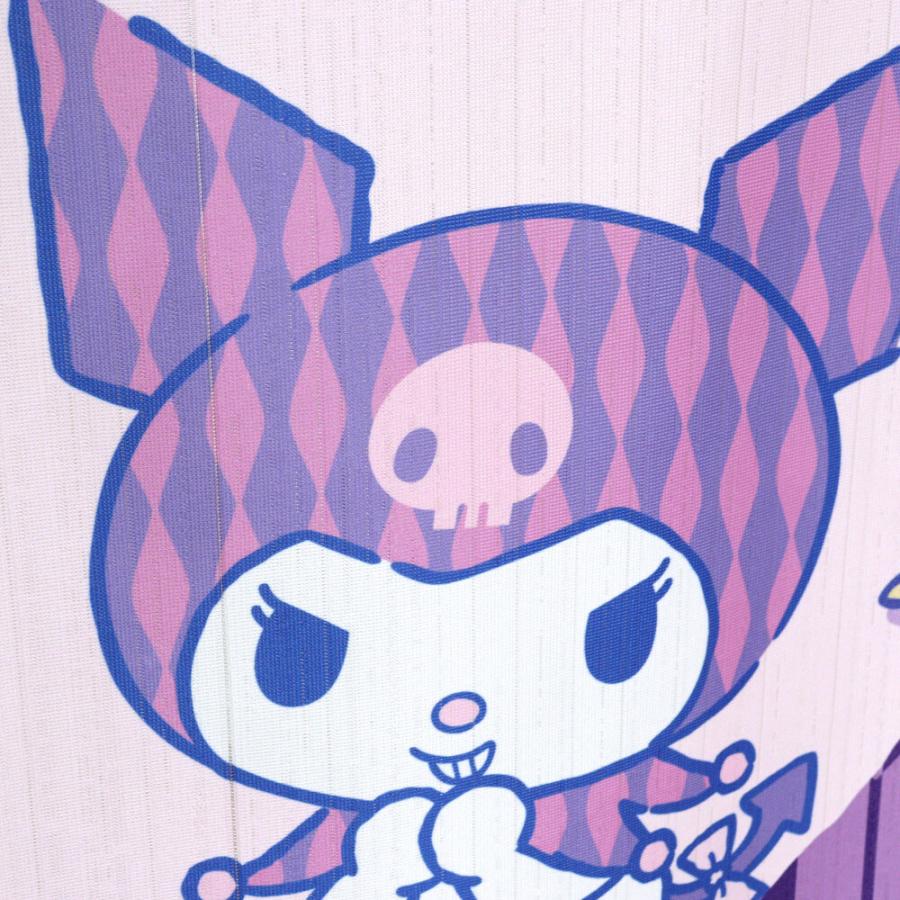 のれん　暖簾　間仕切り　目隠し　サンリオ　sanrio　クロミ　ちょうちょ　85×丈90cm　日本製 |  | 10