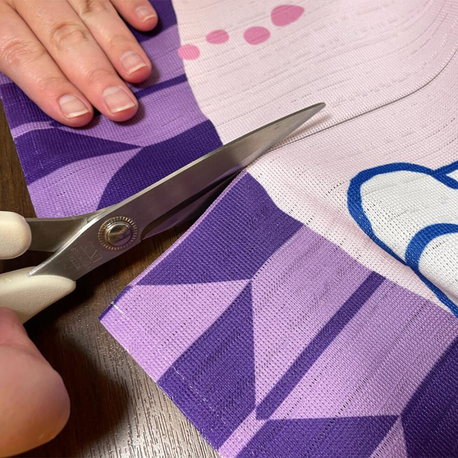 のれん　暖簾　間仕切り　目隠し　サンリオ　sanrio　クロミ　ちょうちょ　85×丈90cm　日本製 |  | 12