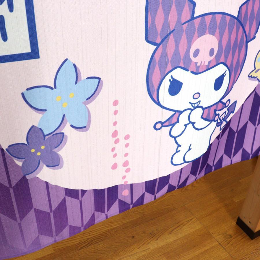 のれん　暖簾　間仕切り　目隠し　サンリオ　sanrio　クロミ　ちょうちょ　85×丈90cm　日本製 |  | 09