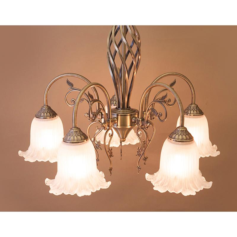 シャンデリア 照明 LED電球対応 クラシカル 5灯 イザベラ : styletown