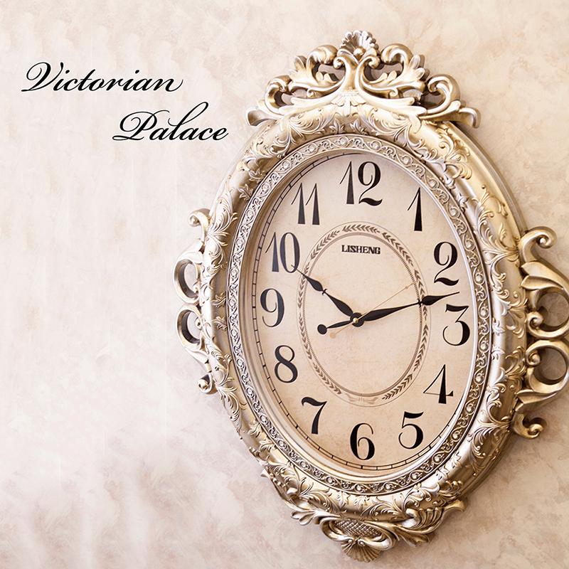 【連続秒針付】ビクトリアンパレス ウォールクロック　ネグレスコ　壁掛け時計 高級 時計 掛け時計 壁掛時計 連続秒針付 ビクトリアンパレス ウォール