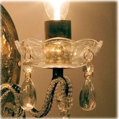 シャンデリア 壁掛け灯 ブラケットライト 照明 LED電球対応