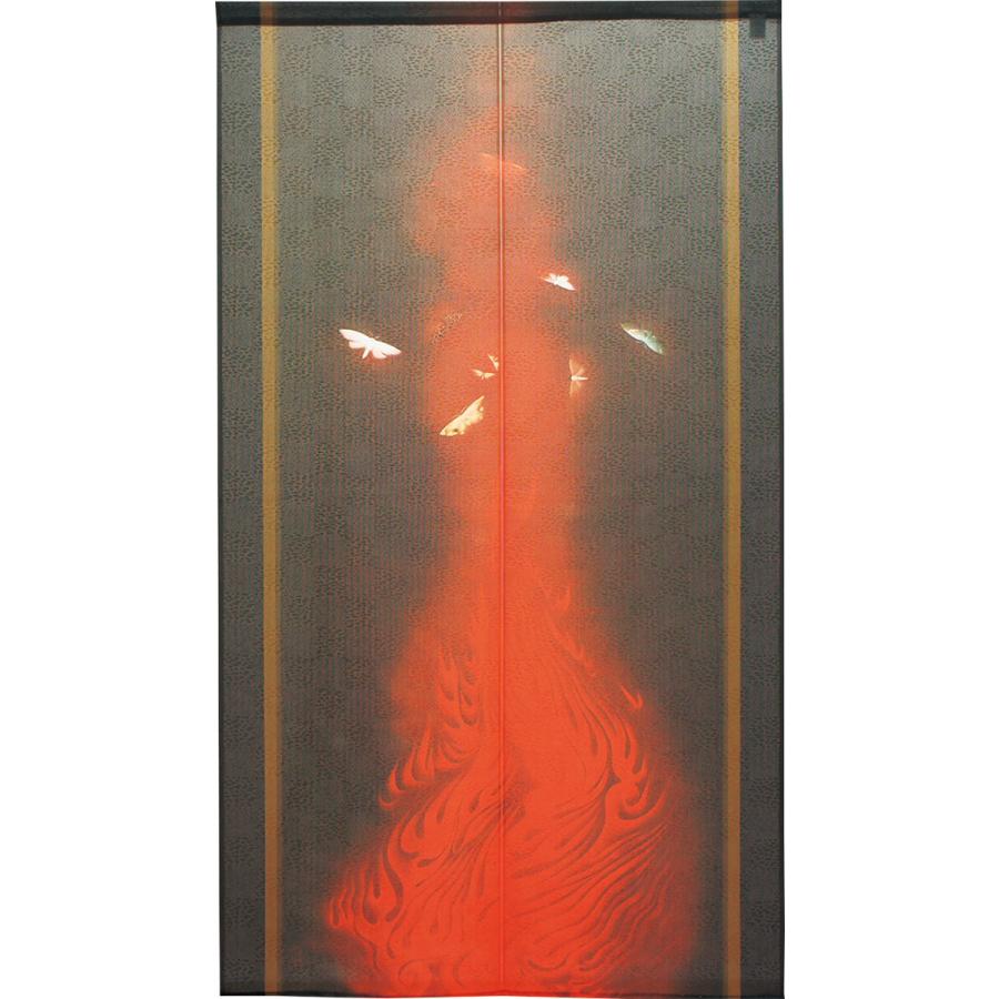 竹福　亀田縞　のれん　暖簾 竹福 亀田縞 のれん 暖簾