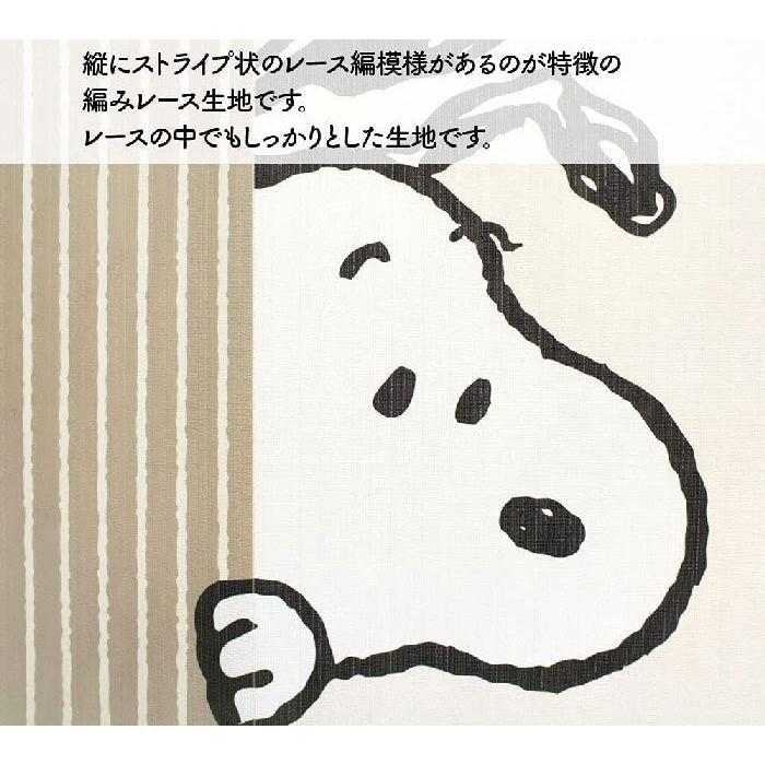 のれん　間仕切り　暖簾　目隠し　スヌーピー  PEANUTS   Look In　BE  85X150cm   日本製 |  | 04