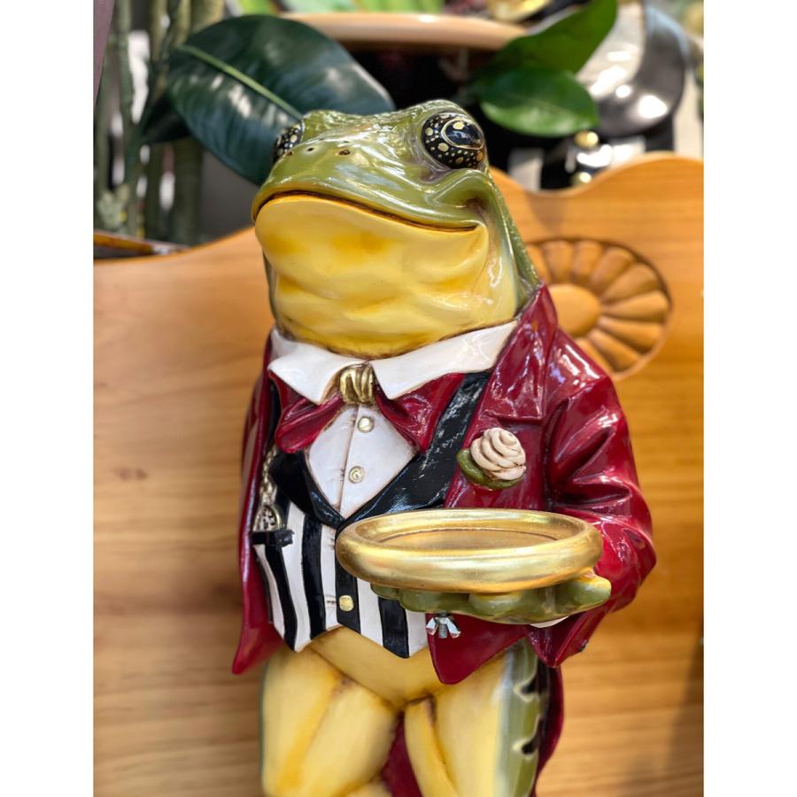 看板 装飾 店舗看板 置物 オブジェ フィギュア フロッグ