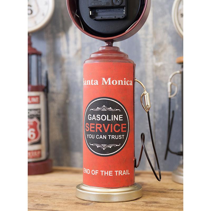 置時計　時計　置き時計　クロック　テーブルクロック　ガスポンプ　WELCOME HISTORIC ROUTE66　アメリカン雑貨　レトロ |  | 06