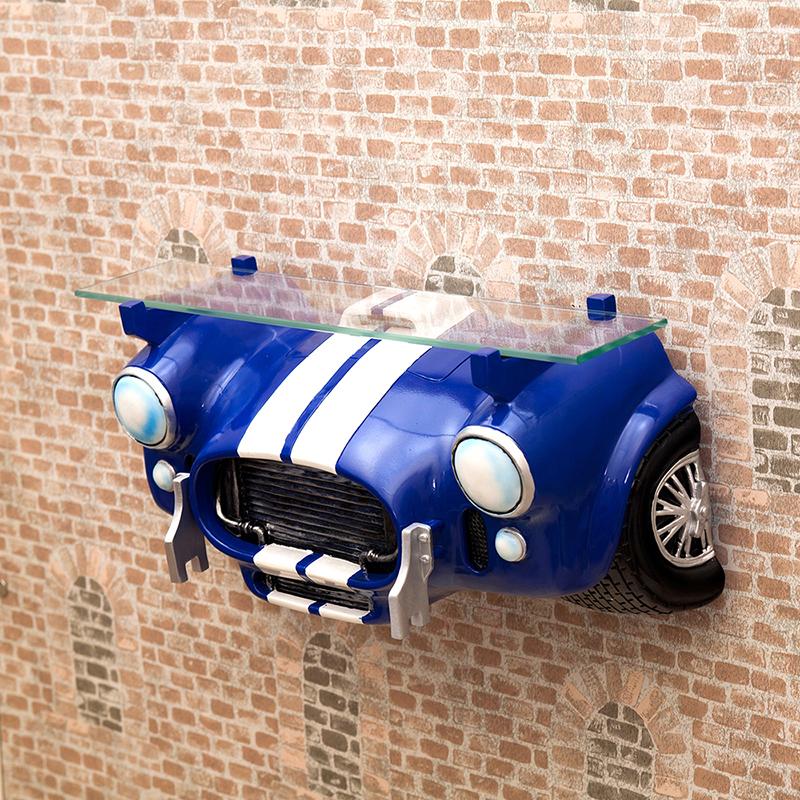シェルフ 収納 棚 オールディーズ CAR HEAD BLUE CAR 送料無料
