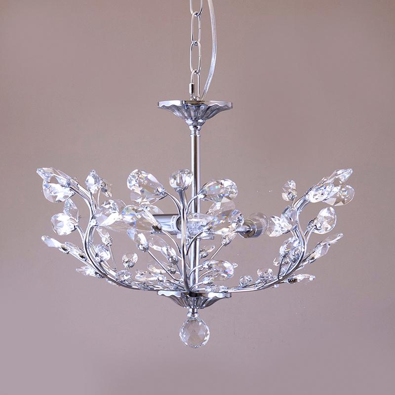 シャンデリア 照明 LED電球対応 天井照明 吊照明 クリスタルガラス