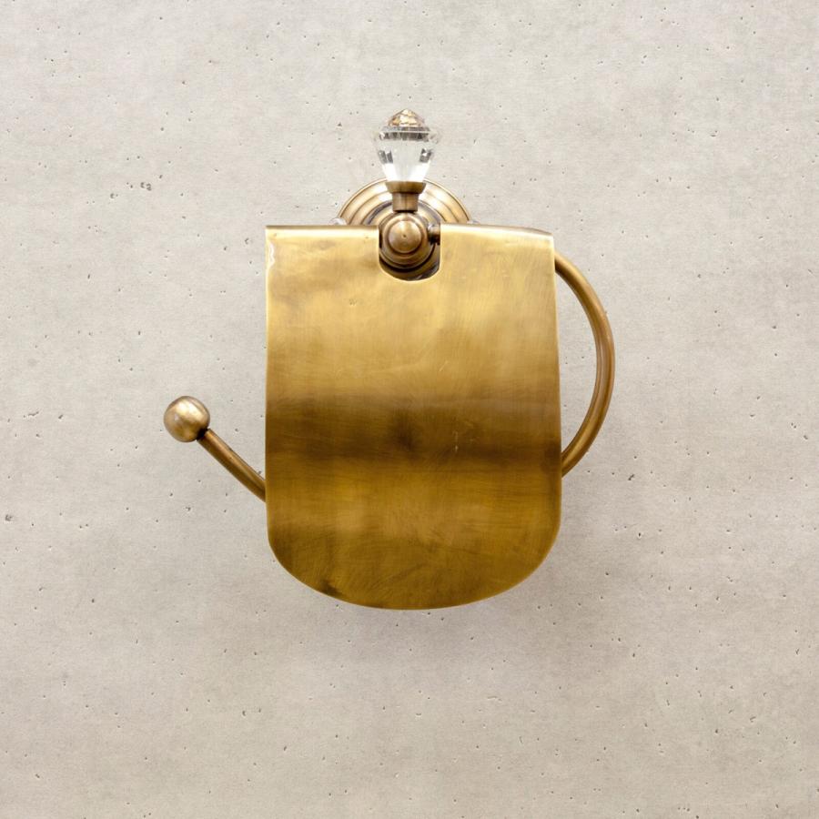 ペーパーホルダー　トイレ用品　オットーネ 真鍮　トイレットペーパーホルダー　送料無料 |  | 03