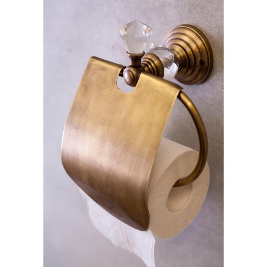 ペーパーホルダー　トイレ用品　オットーネ 真鍮　トイレットペーパーホルダー　送料無料 |  | 06