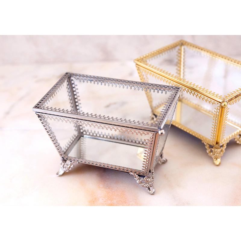 アクセサリーケース 小物入れ インテリア雑貨 ガラスジュエリー