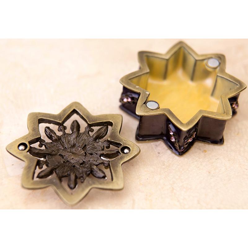 【宝石箱】ルチア［ジュエリーボックス （クローバー）］小物入れ ピルケース3個 宝石箱】ルチア［ジュエリーボックス （クローバー）］小物入れ