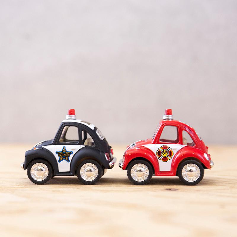 ミニカー　おもちゃ　玩具　Little Beetle (Police/Fire Fighter)(S) 　ダイキャストミニカー　12台セット |  | 02
