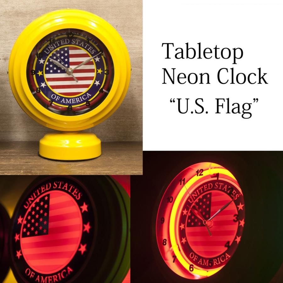 ムーンアイズ ネオンクロック ガスポンプ アメリカ雑貨 レア 置時計