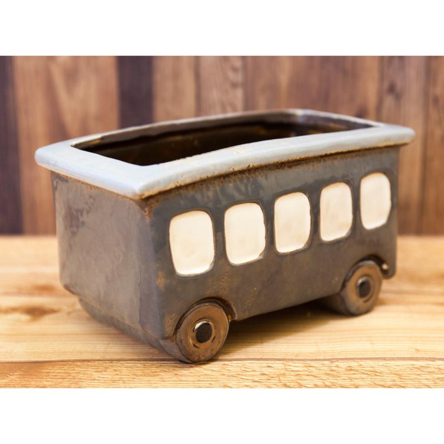 プランター ガーデニング 園芸 セラミックプランター スチームトレイン