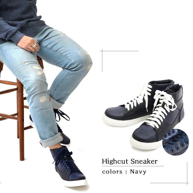 送料無料】ハイカットスニーカー : STYLE UP STORE - 通販