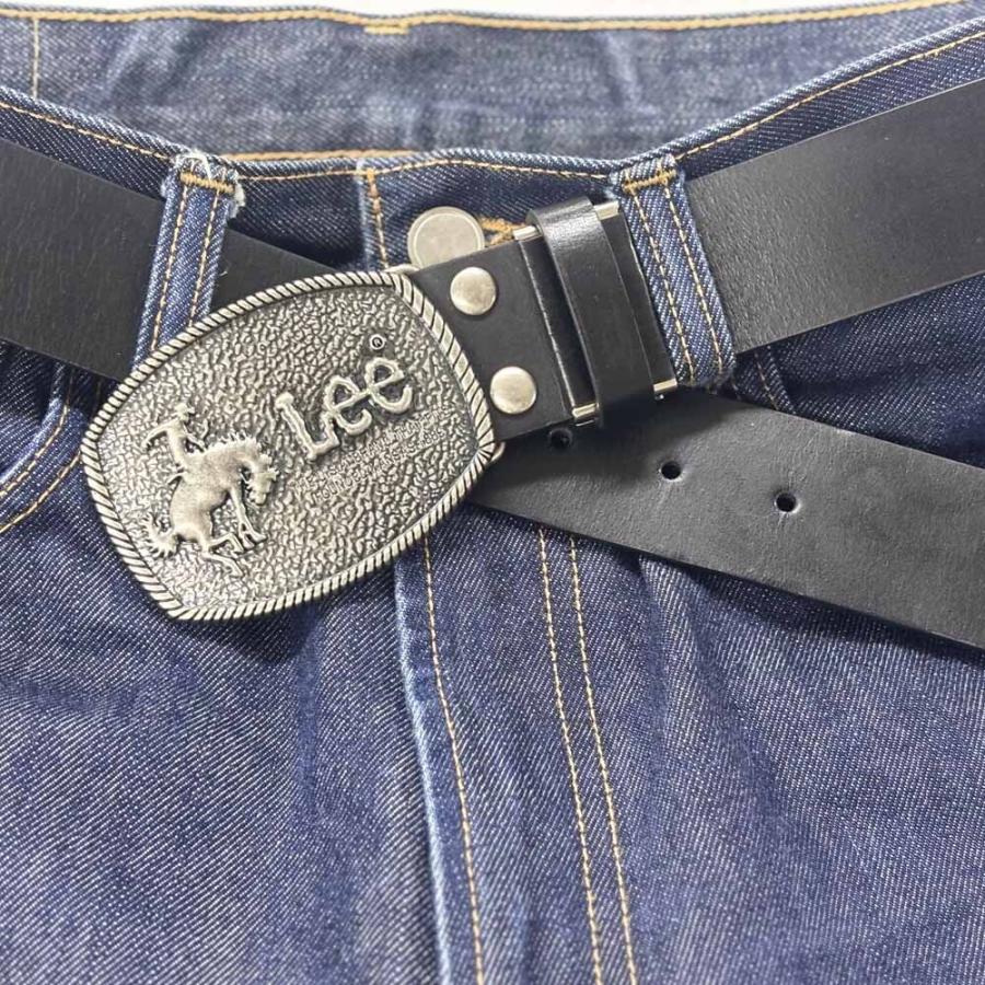 LEEＪさん専用 Lee（リー） 0120603 40mm幅 レザートップバックルベルト : STYLE WEB