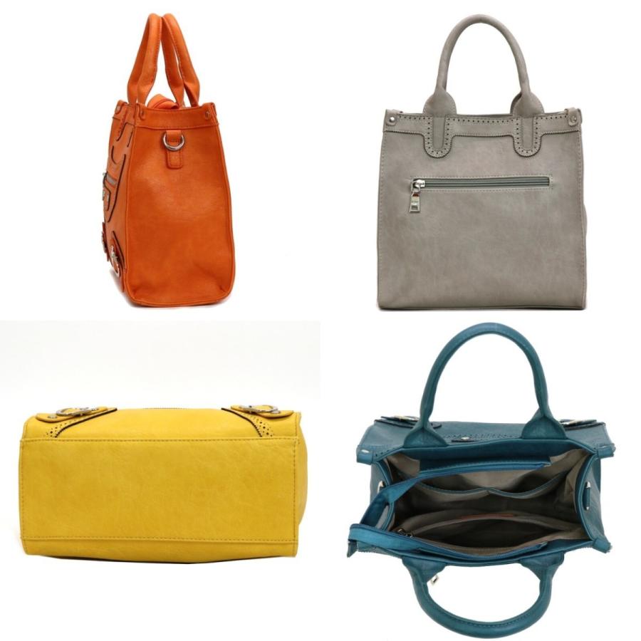 GUSCIO（グッシオ） 12-0909 2WAYハンドバッグ スクエア型 ショルダー