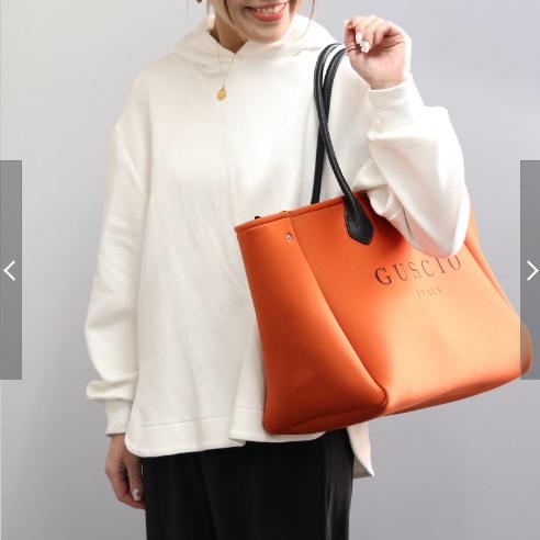 GUSCIO グッシオベーシック 12-1055 ネオプレン変形トートバッグ 大容量 ダイバー素材 旅行 ジム 部活スポーツ マザーズバッグ | GUSCIO | 26