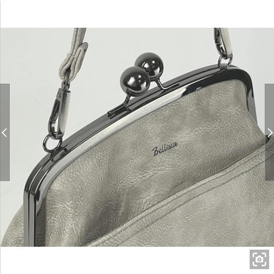 BELLISSUE 2wayがま口バッグ レディス 6727 : STYLE WEB DIRECT - 通販