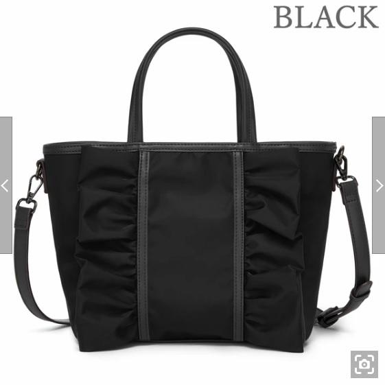 フリル2wayトートバッグ GUSCIO（グッシオ） グッシオゴールド 17-1246 フリル2WAYトートバッグ