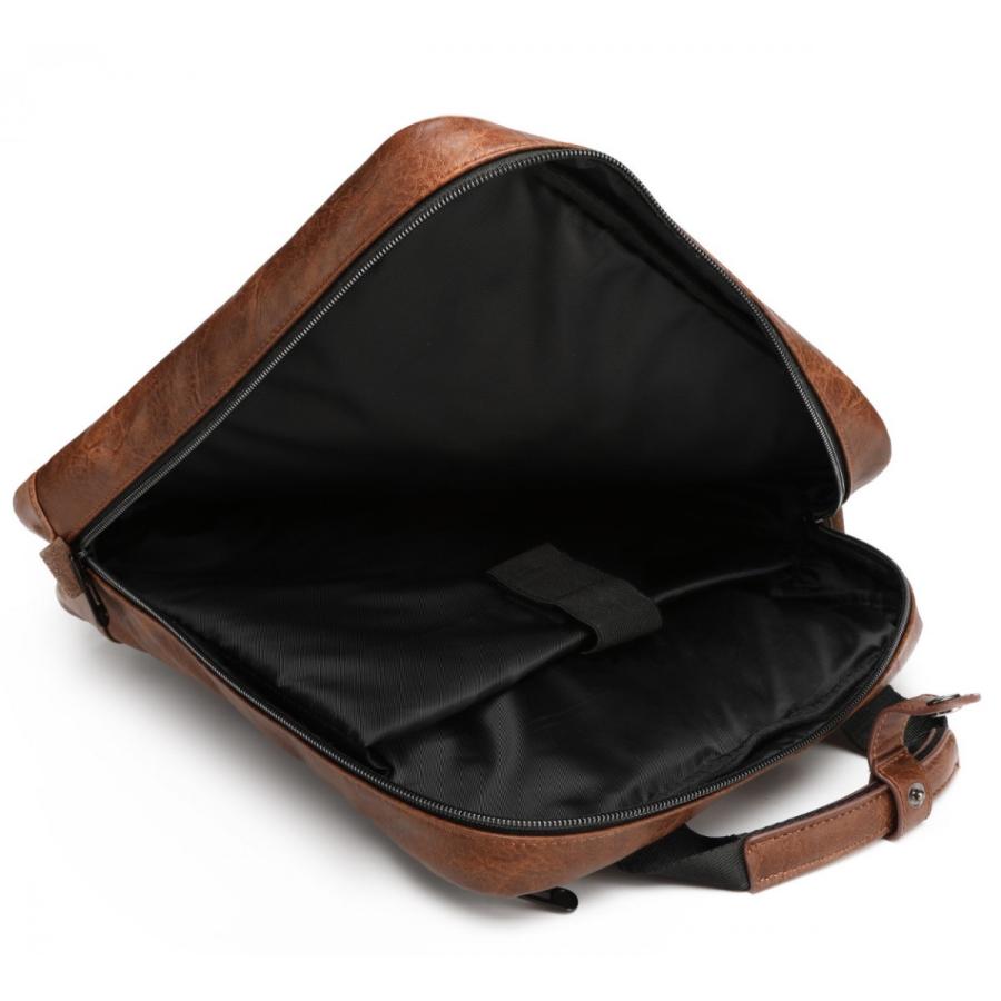 再入荷　GUSCIO ITALY 本革 リュック ブラウン　大容量　13L タグ GUSCIO グッシオ リュック×手提げ×ボディバッグ 新型3WAYリュック