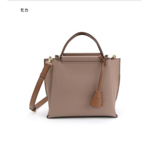 MIAN ミアン 2211-134-1 定番 LILY バイカラー2wayハンドバッグ |  | 08