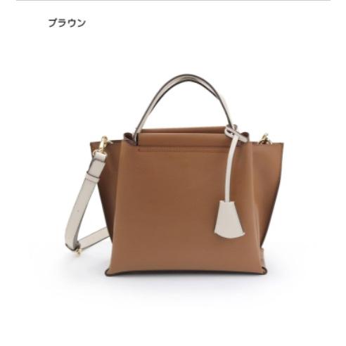 MIAN ミアン 2211-134-1 定番 LILY バイカラー2wayハンドバッグ |  | 09