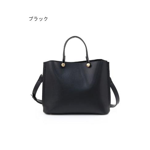 MIAN（ミアン） 2231-114-1 CLIVIA ハンドル配色2wayバッグ : STYLE 