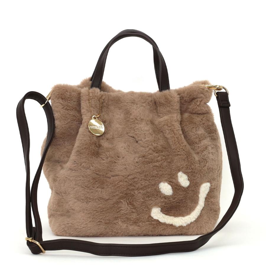 ちぃーこ ハートファーチャーム付きトートバッグ（トートバッグ）｜Chico（チコ