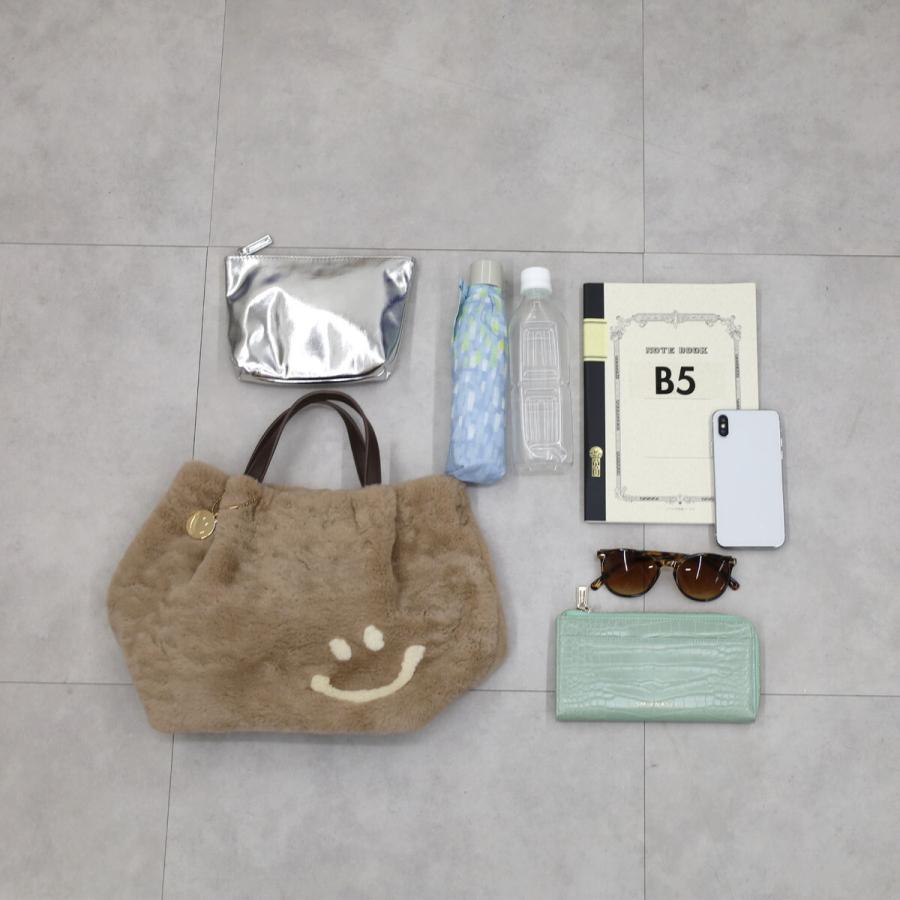 COOCO（クーコ） 25531-11069 SMILEY エコファー2WAY トートバッグ