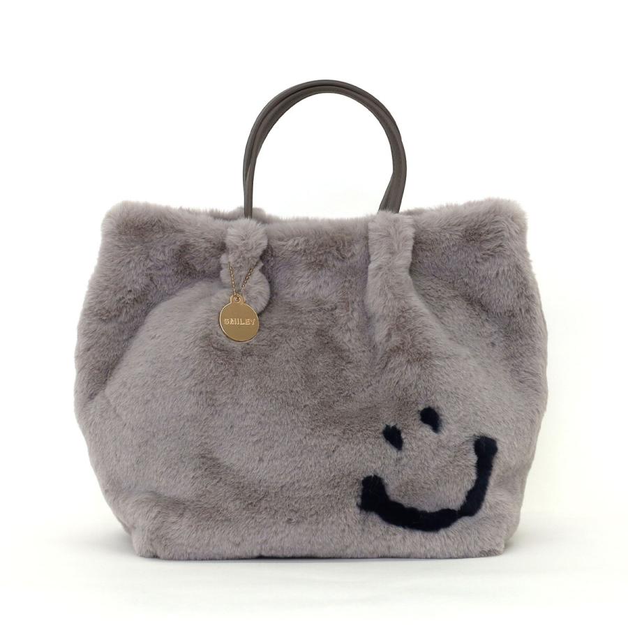 COOCO（クーコ） 25531-11069 SMILEY エコファー2WAY トートバッグ