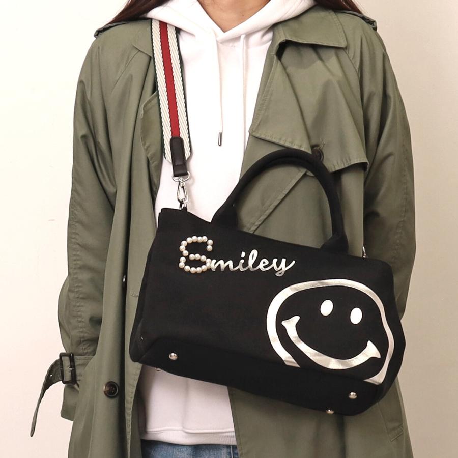 COOCO（クーコ） 25531-11704 SMILEY ロゴパール×箔プリント 2WAY