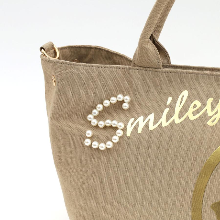 COOCO クーコ 25531-11704 SMILEY ロゴパール×箔プリント 2WAY