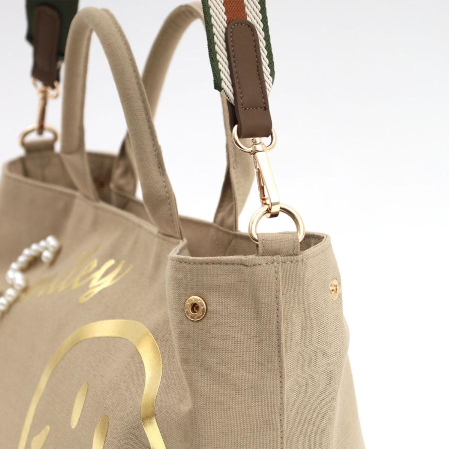 COOCO（クーコ） 25531-11704 SMILEY ロゴパール×箔プリント 2WAY