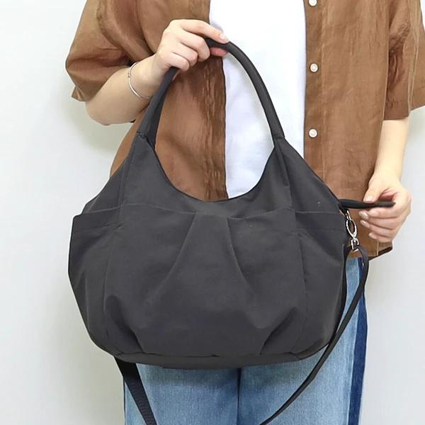 COOCO（クーコ） 26131-11006 多ポケット 無地トートバッグ A4収納可能